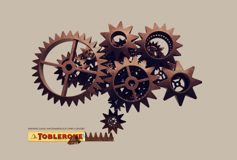 Toblerone cogs