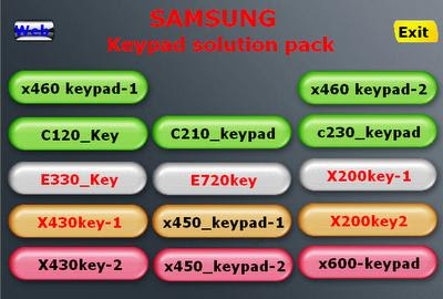 SAMSUNG keypad Solution