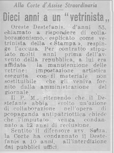 GIORNALE TORINESE DEL 14 LUGLIO 1945