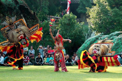 25 Sudden Peacock Reog Singo PGP Will Entertain Pacitan Residents