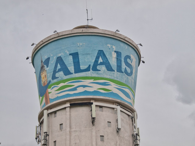 jiemve, Calais, château d'eau, peint CALAIS