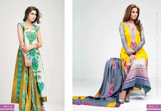  Shariq Riwaj Lawn 2013