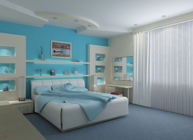 Light Blue Bedroom Decorating Ideas