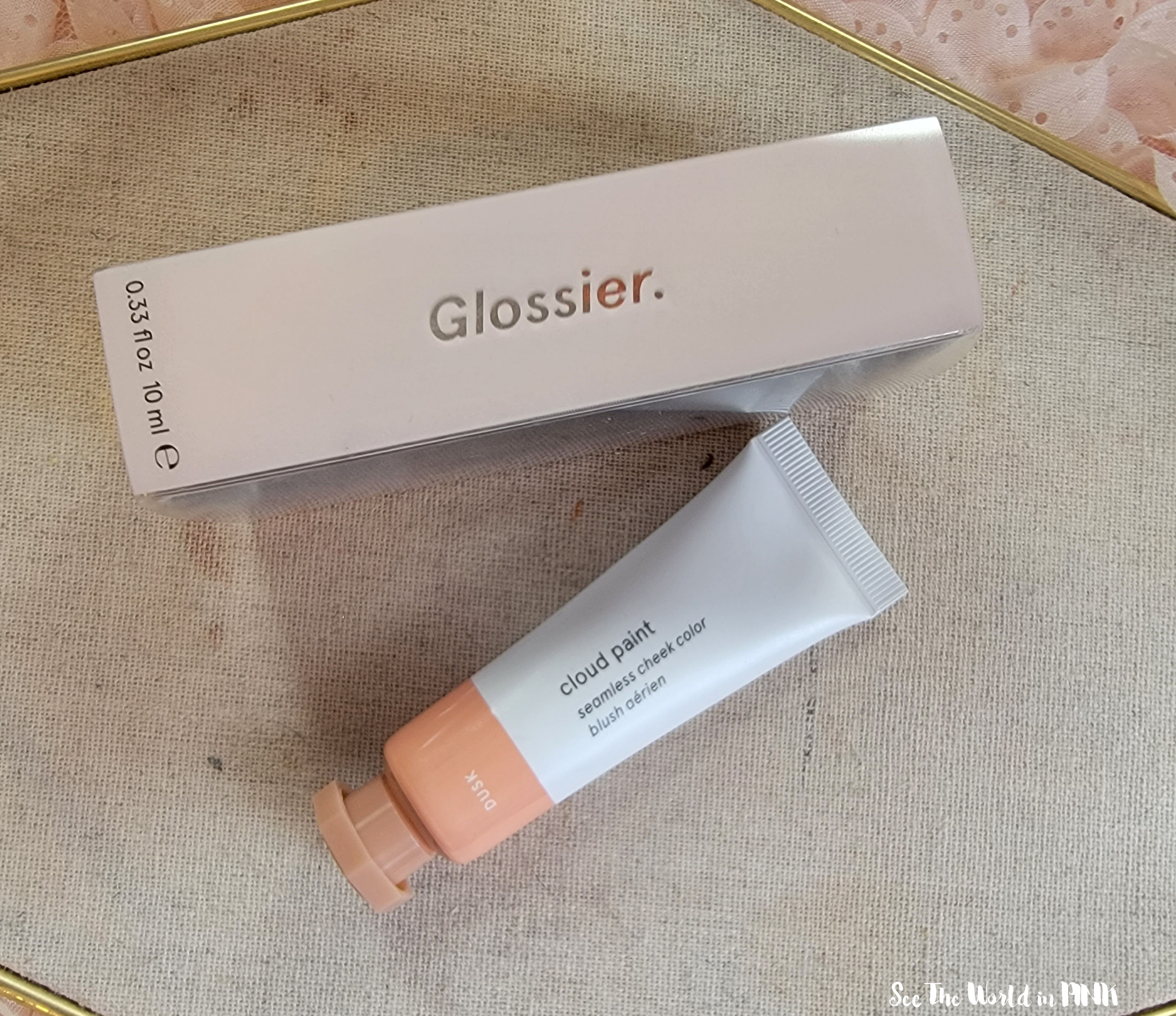 Finally Trying Glossier - Ultralip High Shine Lipstick with Hyaluronic Acid & Cloud Paint Gel Cream Blush