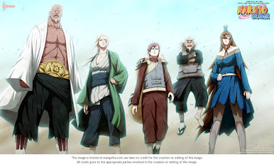 Ini Dia Daftar Kage Yang Pernah Ada Di Anime Naruto