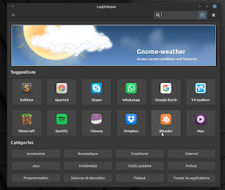 Le centre de logiciels de Linux Mint