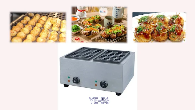 Takoyaki YE 56 Máy làm bánh nhân bạch tuộc