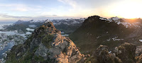 Mountain sunrise Norway - Photo by Andrew H on Unsplash
