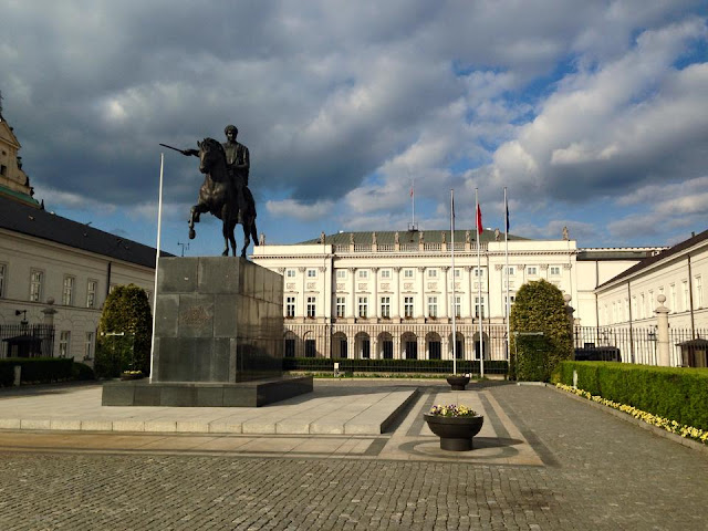 Maj spędzony w Warszawie