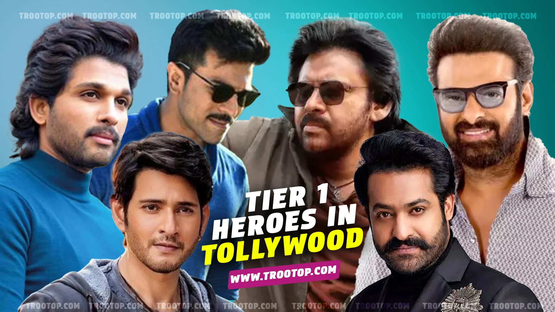 tier 1 heroes in tollywood