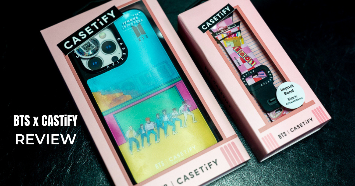 BTS x Casetify Review : Boy with Luv Phone Case and Strap