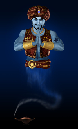 Genie on The Alternate Path  The  God As A Genie In A Bottle  Mentality