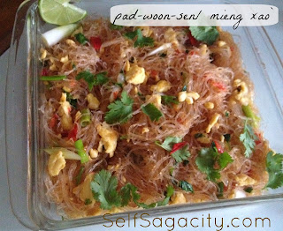 Pad Woon Sen Mieng Xao Silver Noodles