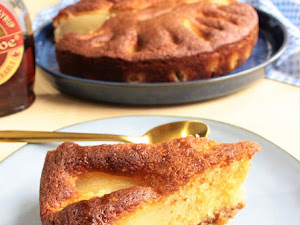 Gâteau facile poire et sirop d'érable