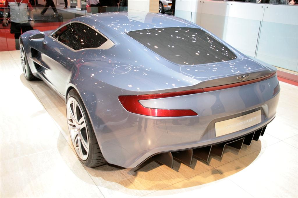 Aston Martin has officially unveiled the One77 which represents all the
