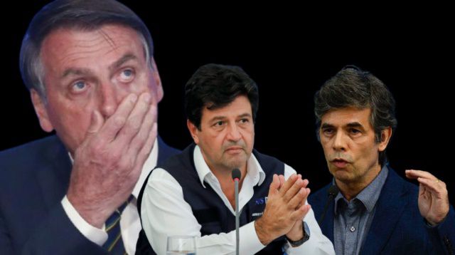 Depoimentos de Mandetta e Teich na CPI da Covid deixa Bolsonaro em pane