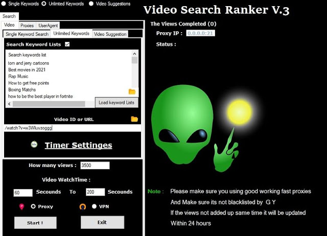 Utube – Video Search Engine Ranker V3.0