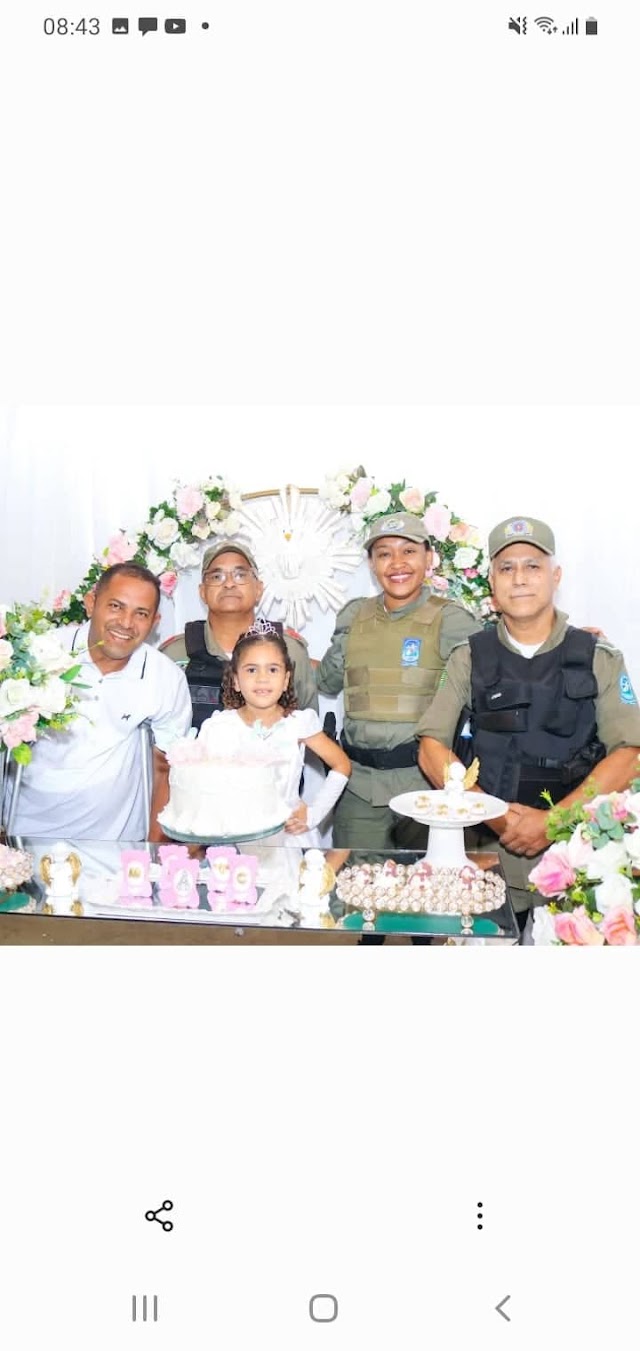 GUARNIÇÃO do GPM atende a convite e participa de batizado e festa de aniversário em São Félix do Piauí