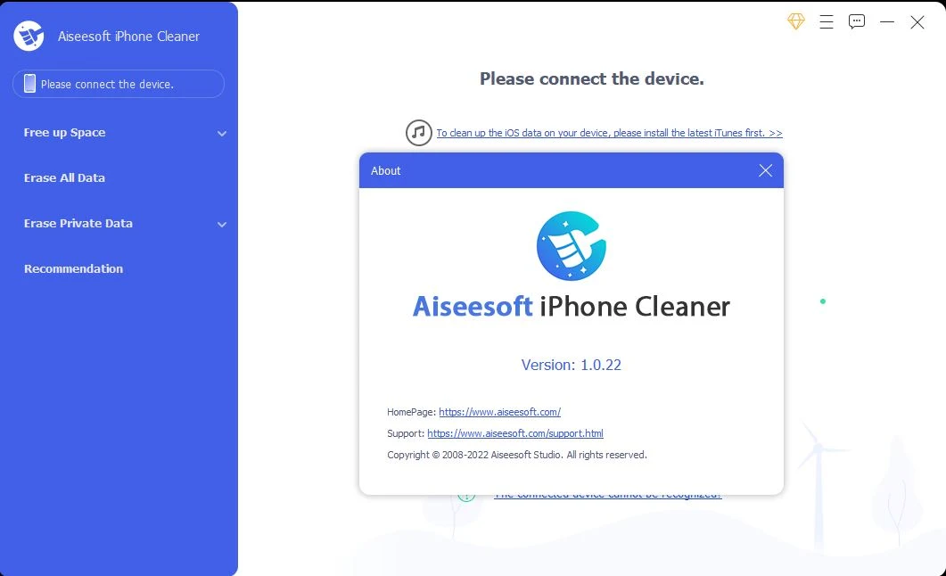 Aiseesoft iPhone Cleaner Giveaway License