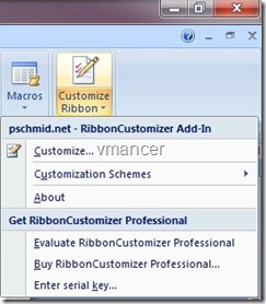 ribbon customizer