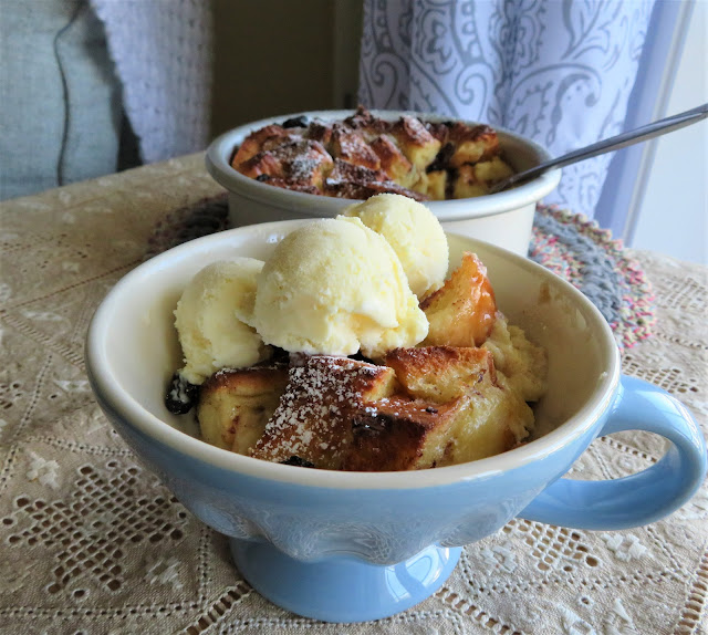 Air Fryer Bread Pudding