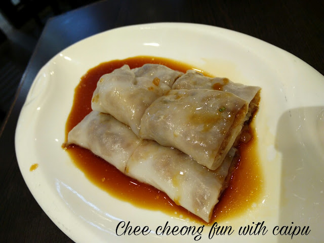 Paulin's Munchies - Back at Canton Paradise Star Vista - Chee cheong fun with caipu