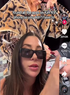 Kim Kardashian's Unintentional Phone Reveal Leaves Thousands Astonished by App Selection