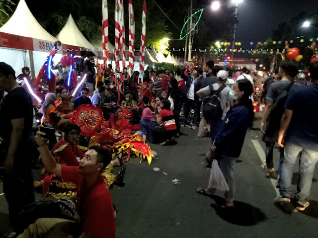 Sisa-sisa semarak semarang night carnival