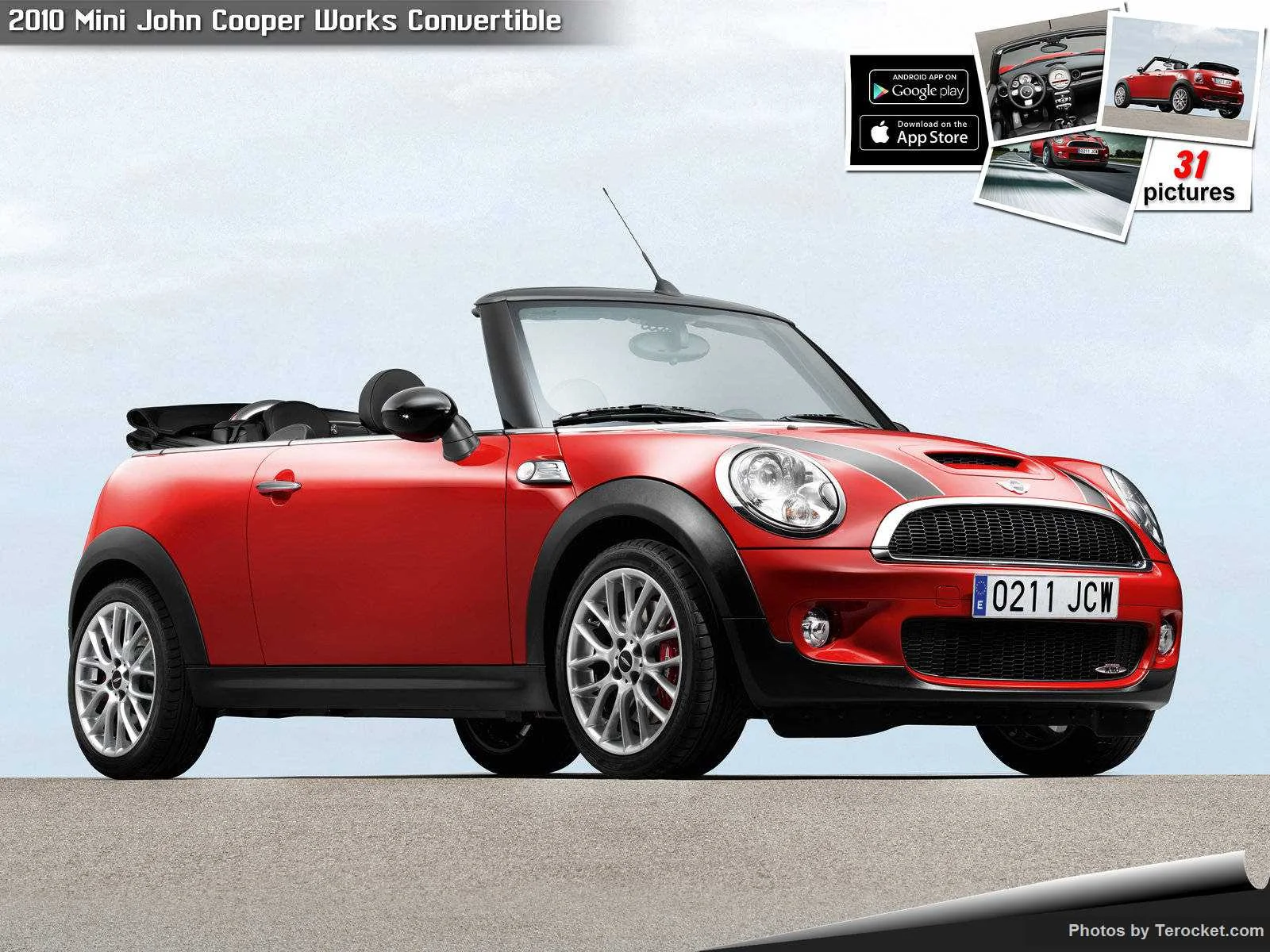 Hình ảnh xe ô tô Mini John Cooper Works Convertible 2010 & nội ngoại thất