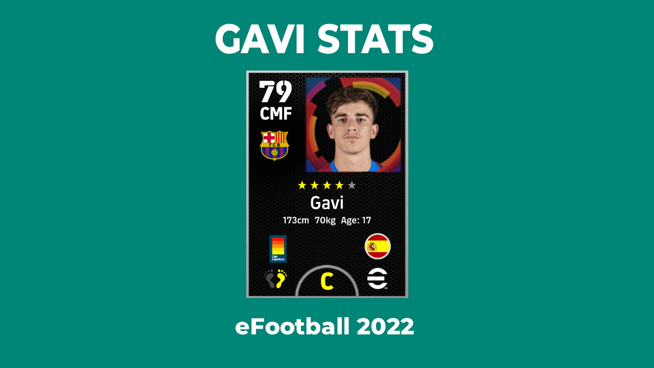 gavi pes 2022 mobile