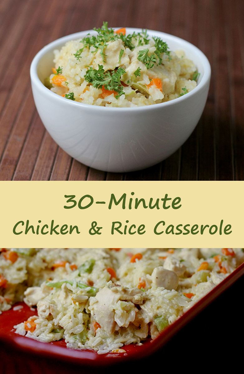 30-Minute Chicken and Rice Casserole