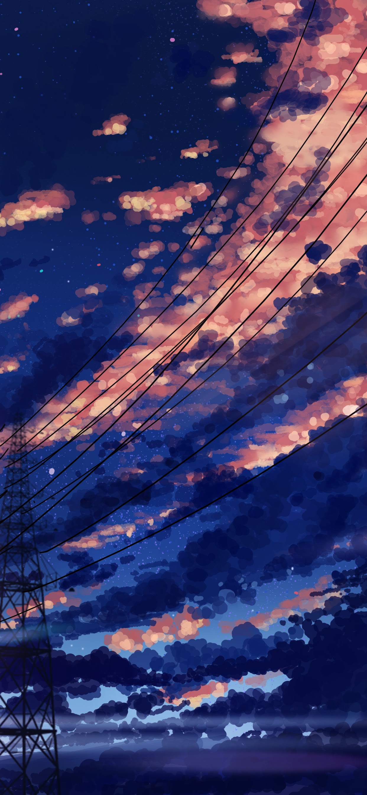 Sky Clouds Sunrise Scenery Anime 8k Wallpaper 142