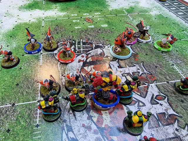 Orcs vs Skaven