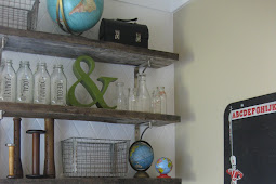 Laundry Room Shelves