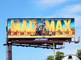 Mad Max Fury Road billboard