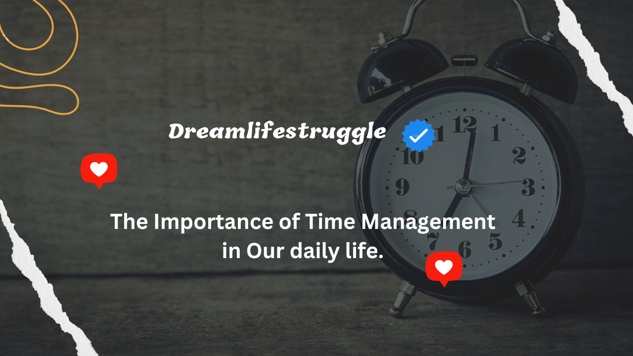The Importance of Time Management in Our daily life.