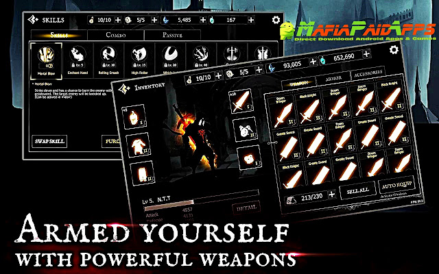 Shadow of Death: Dark Knight - Stickman Fighting Apk MafiaPaidApps