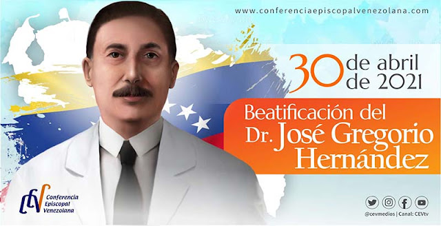 30ABR SERÁ BEATIFICADO JOSÉ GREGORIO HERNÁNDEZ EN EL ESTADIO UNIVERSITARIO
