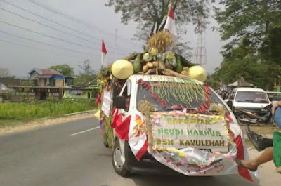 KARNAVAL HUT RI 70 KECAMATAN MATESIH