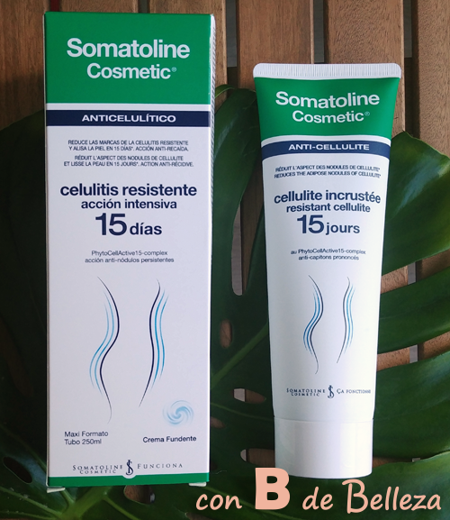 Celulitis resistente 15 días Somatoline