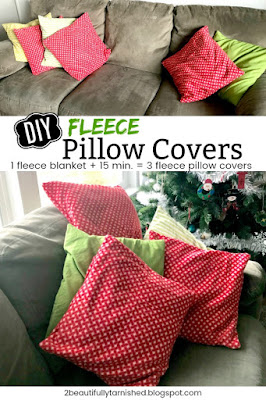 Fleece Christmas Pillow Covers