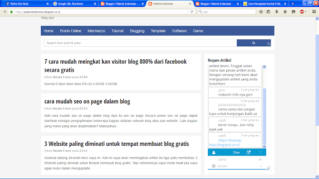 cara mudah mengatasi  Normal 0 false false false EN-US X-NONE X-NONE ... pada postingan blog