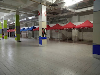 Pemasangan Tenda Lipat di Lippo Mall Jogja