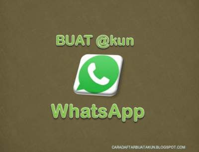 Cara Buat Akun WhatsApp Baru