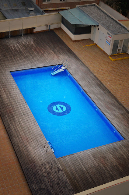 Inner courtyard swimming pool