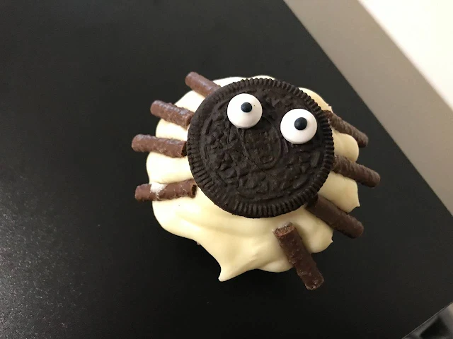 Spider Halloween Cupcake