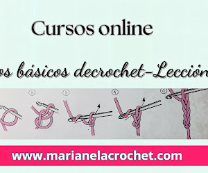 Curso de puntos básicos de crochet – Lección # 1