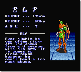 King of Dragons, elf-elfo-snes-habilidade