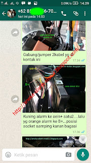 TUTORIAL CARA PASANG ALARM MOTOR REMOTE