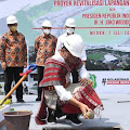 Presiden Joko Widodo Resmikan Jalan Tol Trans Sumatera di Sumatera Utara